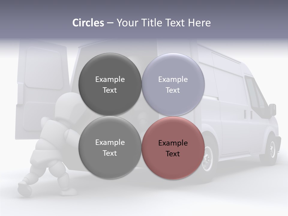 Carton Messenger Removal PowerPoint Template