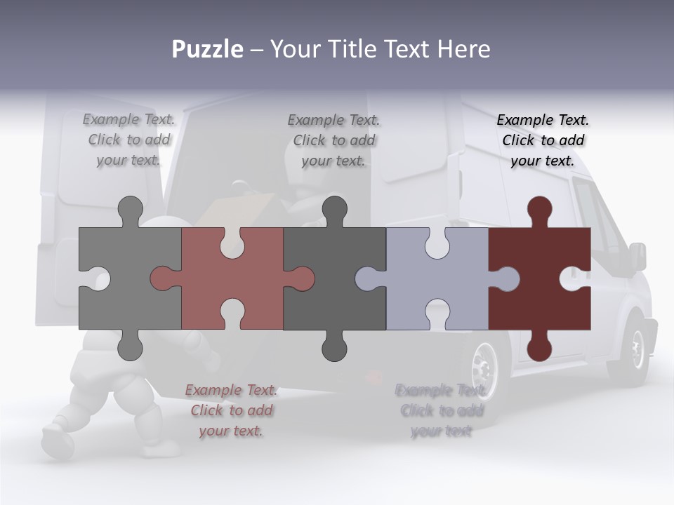 Carton Messenger Removal PowerPoint Template