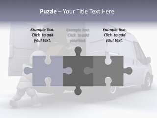 Carton Messenger Removal PowerPoint Template