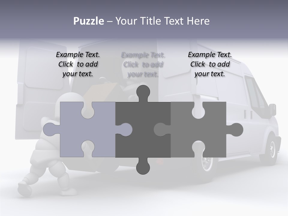 Carton Messenger Removal PowerPoint Template