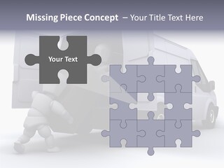 Carton Messenger Removal PowerPoint Template