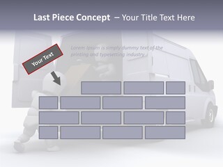 Carton Messenger Removal PowerPoint Template