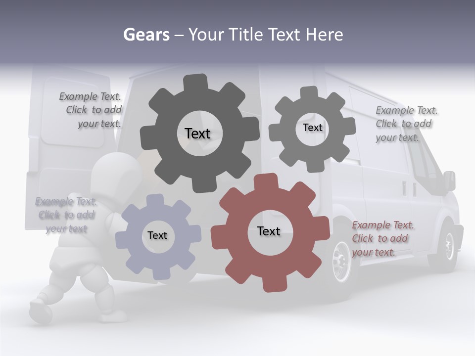 Carton Messenger Removal PowerPoint Template