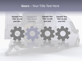 Carton Messenger Removal PowerPoint Template