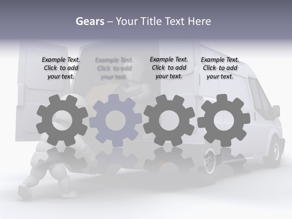 Carton Messenger Removal PowerPoint Template