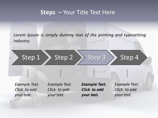 Carton Messenger Removal PowerPoint Template