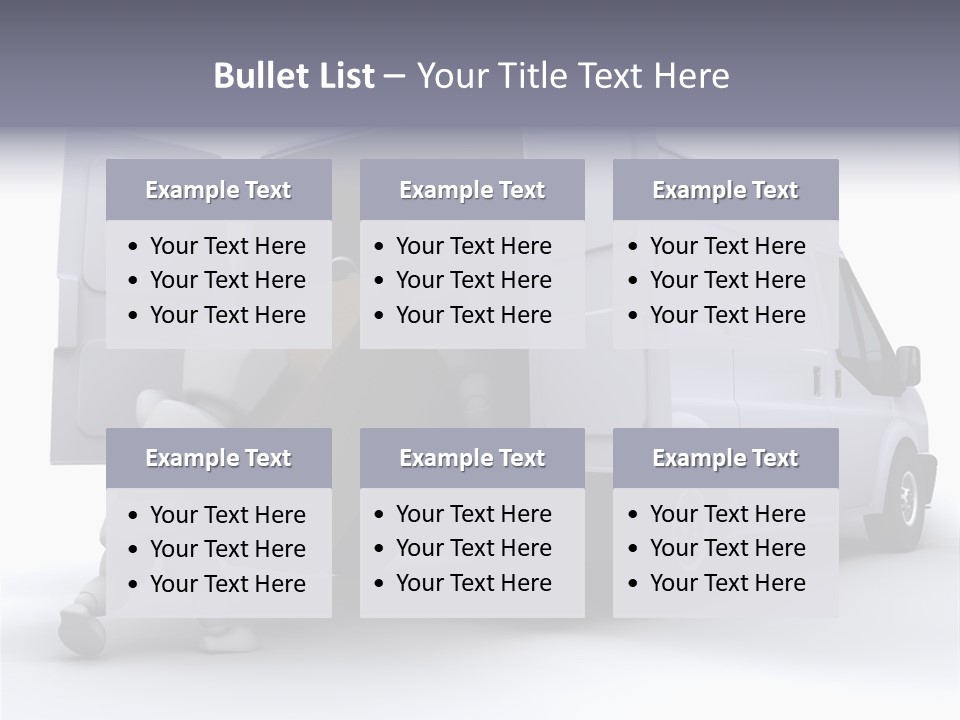 Carton Messenger Removal PowerPoint Template