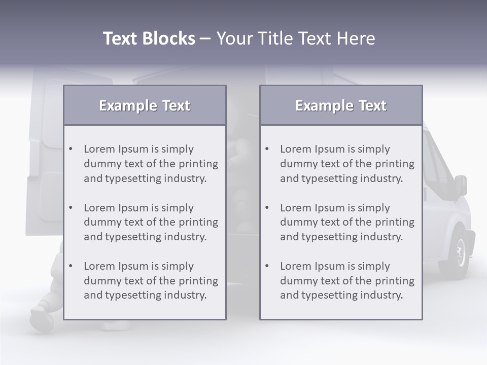 Carton Messenger Removal PowerPoint Template