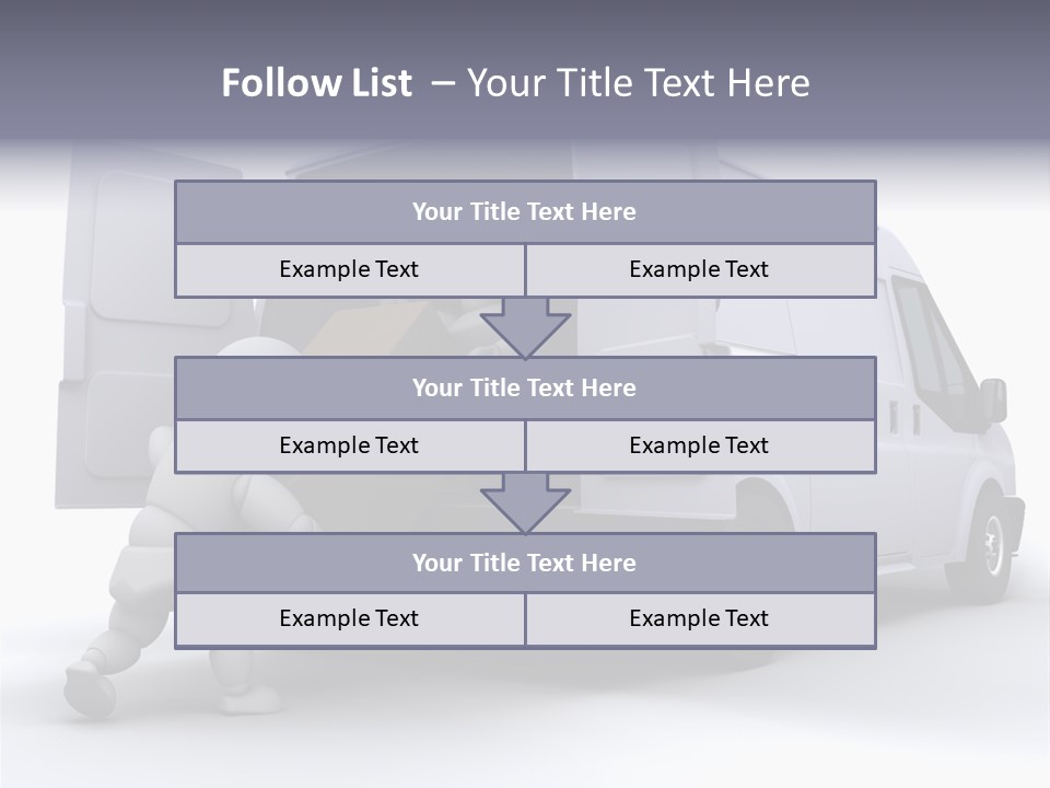 Carton Messenger Removal PowerPoint Template