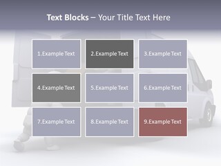 Carton Messenger Removal PowerPoint Template