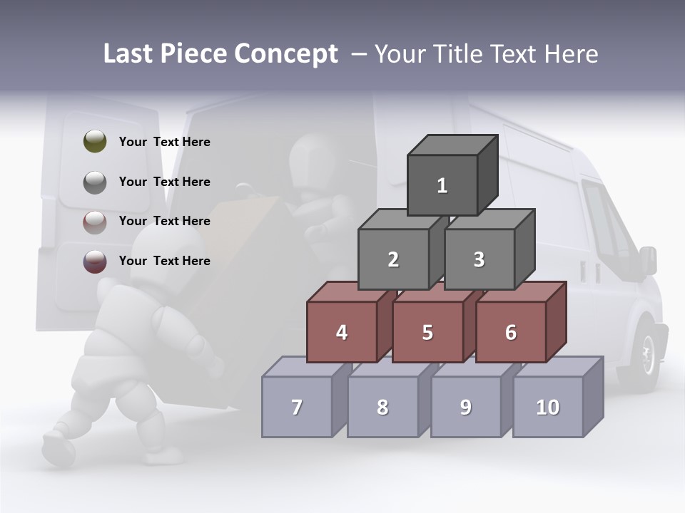 Carton Messenger Removal PowerPoint Template