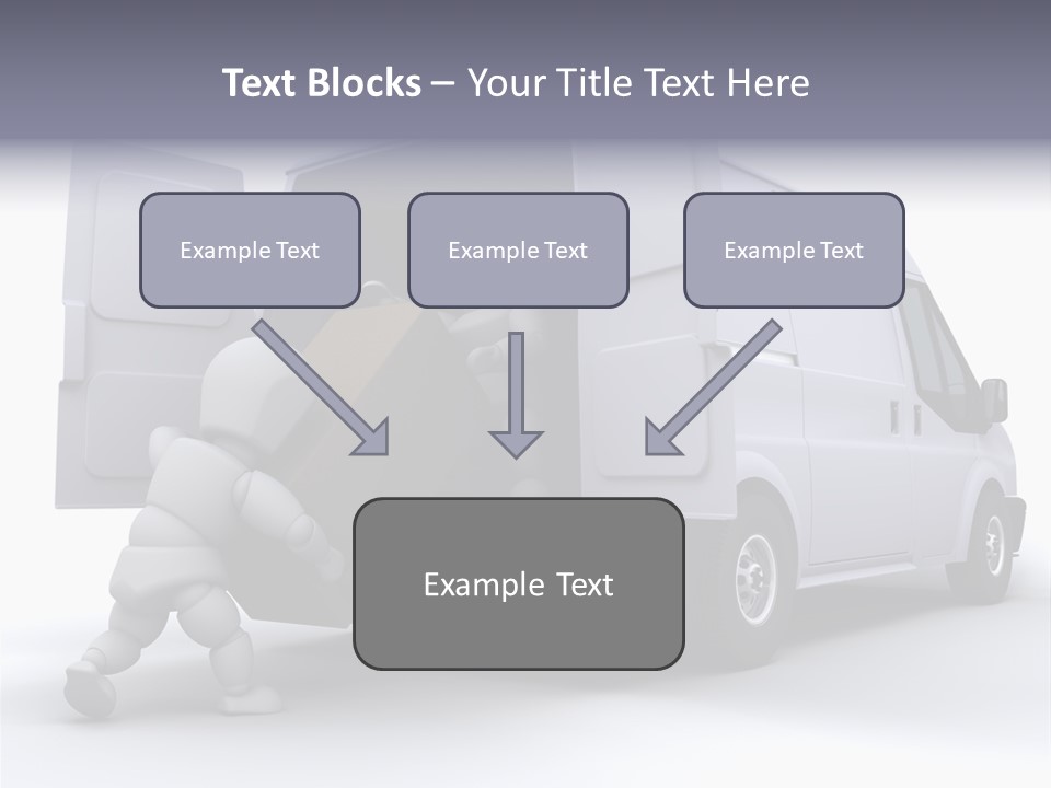 Carton Messenger Removal PowerPoint Template