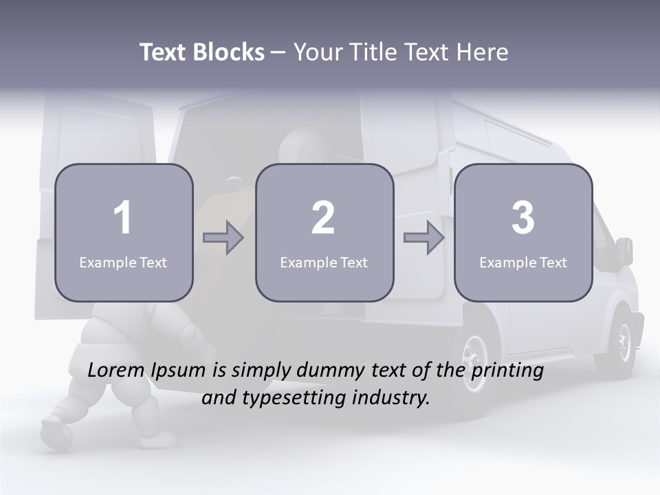Carton Messenger Removal PowerPoint Template