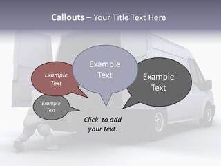 Carton Messenger Removal PowerPoint Template