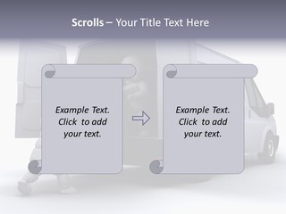 Carton Messenger Removal PowerPoint Template