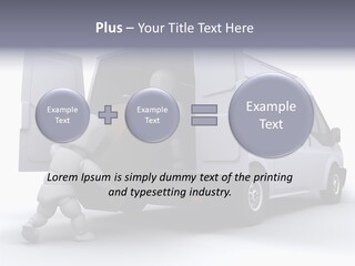 Carton Messenger Removal PowerPoint Template