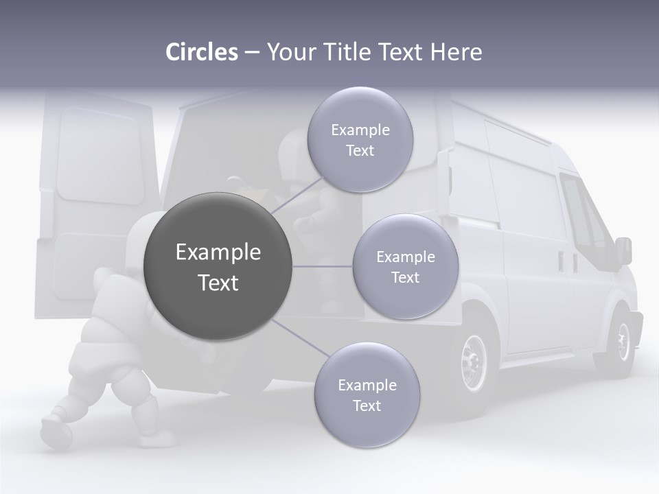 Carton Messenger Removal PowerPoint Template