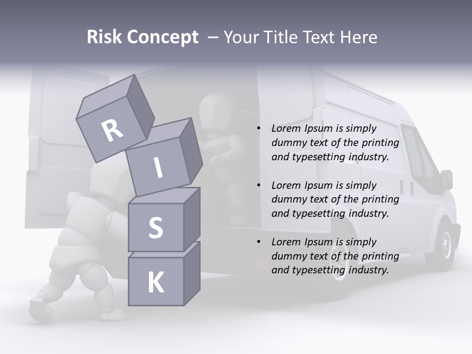 Carton Messenger Removal PowerPoint Template
