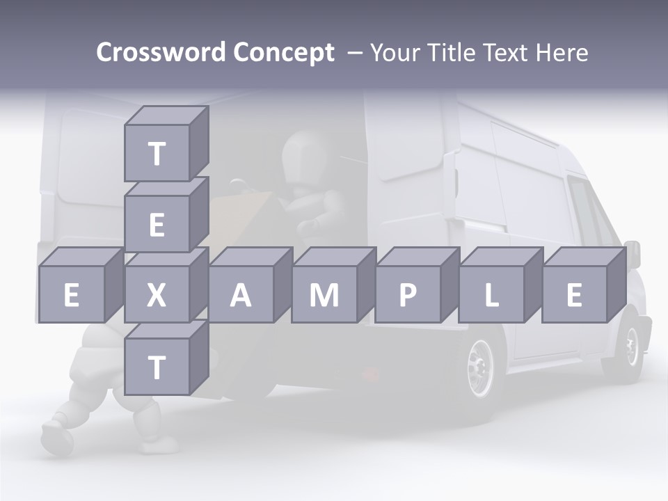 Carton Messenger Removal PowerPoint Template