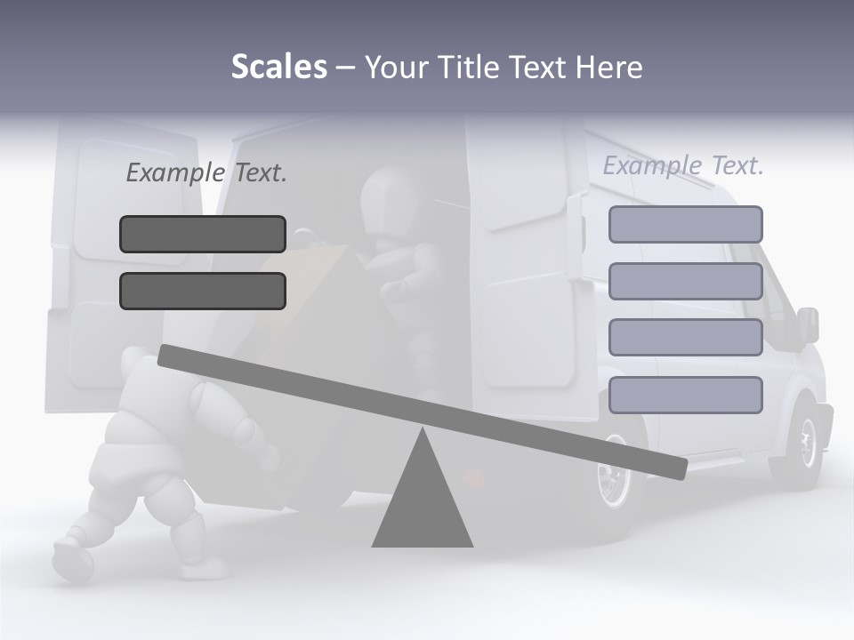Carton Messenger Removal PowerPoint Template