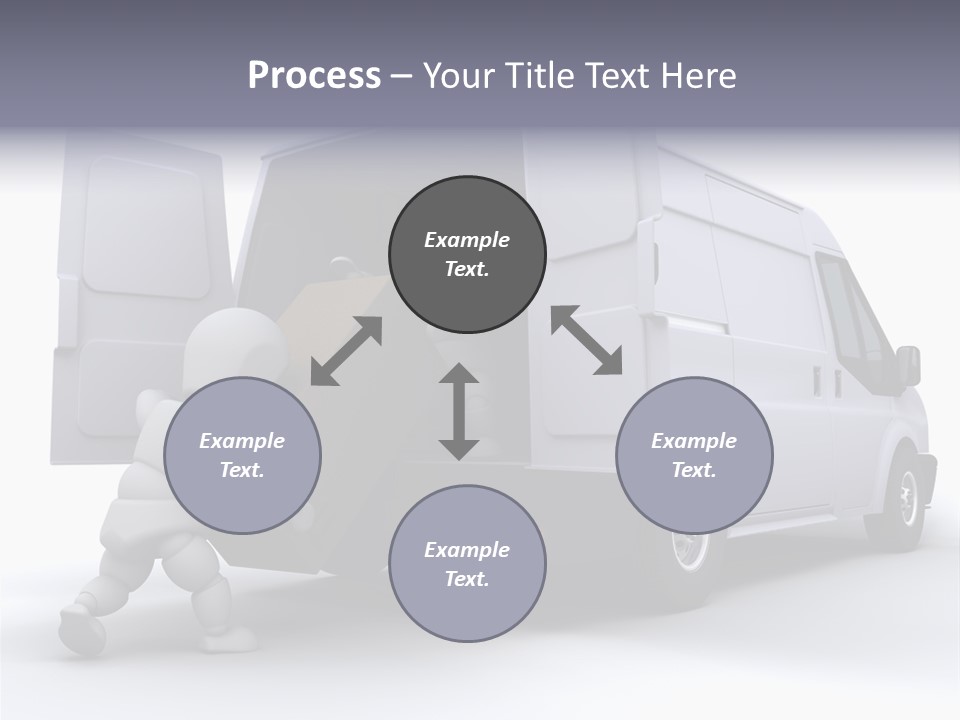Carton Messenger Removal PowerPoint Template