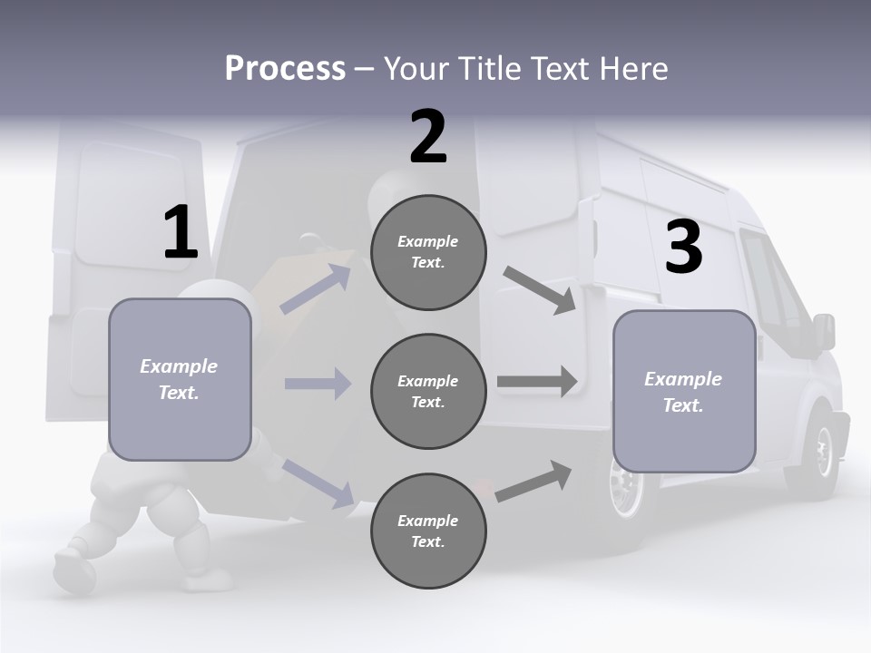 Carton Messenger Removal PowerPoint Template
