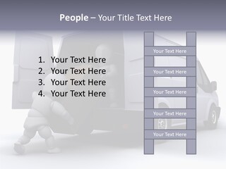Carton Messenger Removal PowerPoint Template
