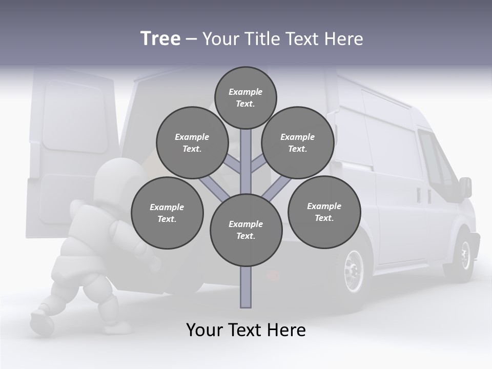 Carton Messenger Removal PowerPoint Template