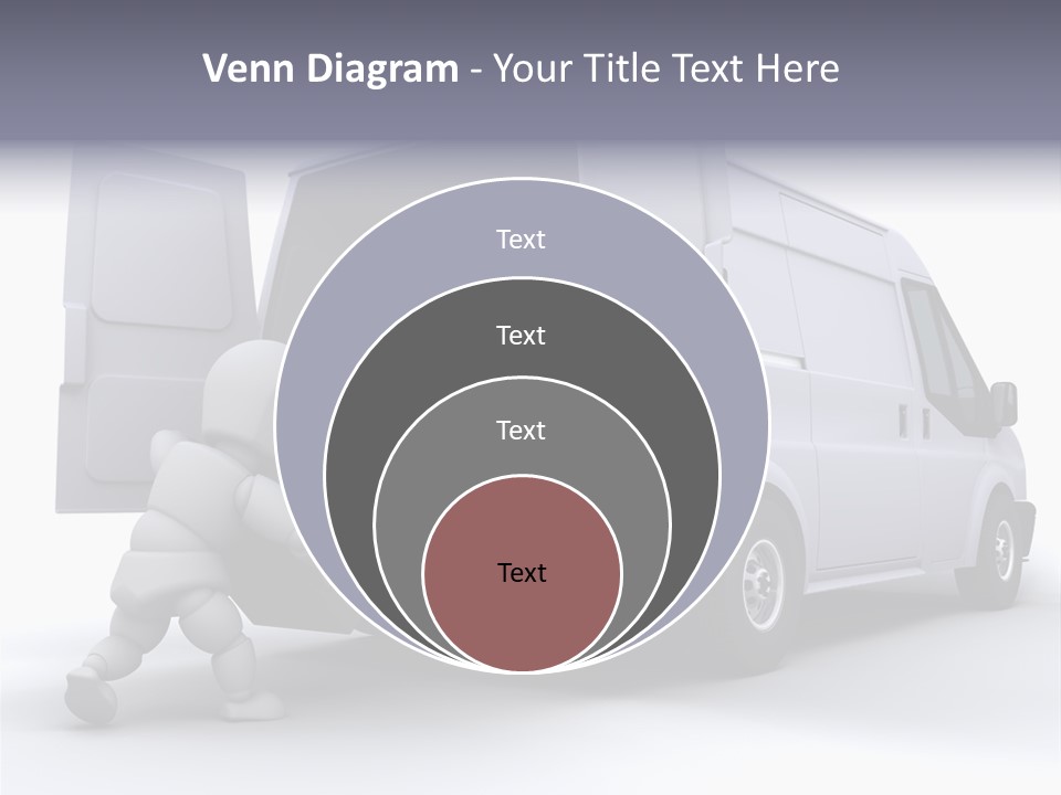Carton Messenger Removal PowerPoint Template