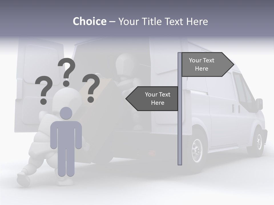 Carton Messenger Removal PowerPoint Template