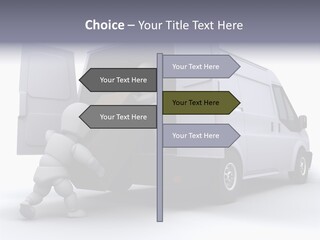 Carton Messenger Removal PowerPoint Template