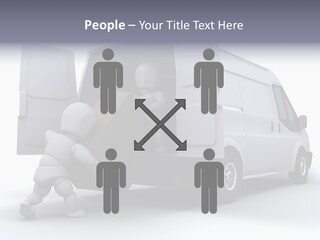 Carton Messenger Removal PowerPoint Template