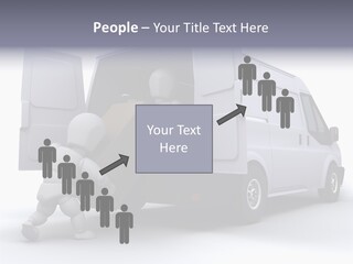 Carton Messenger Removal PowerPoint Template