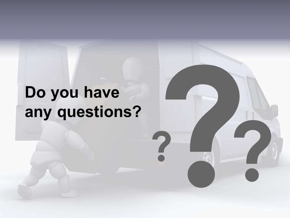 Carton Messenger Removal PowerPoint Template