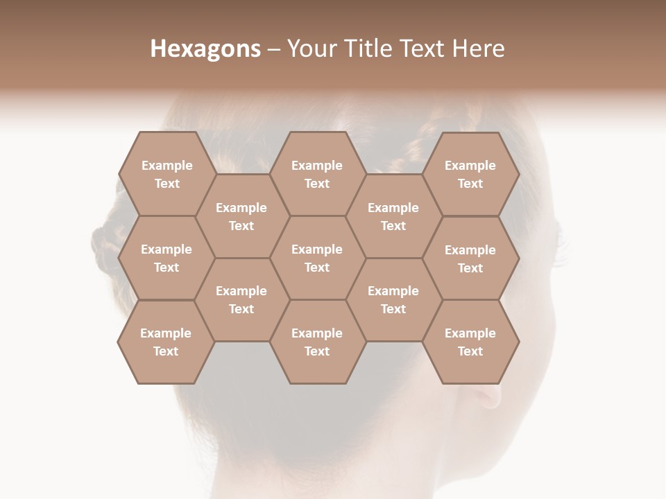 Hairstyle Hair Female PowerPoint Template