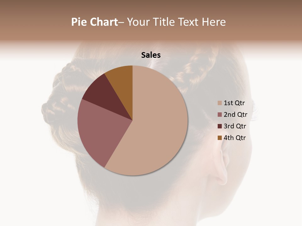 Hairstyle Hair Female PowerPoint Template