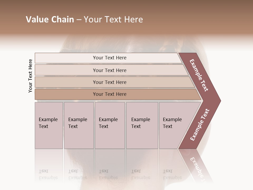 Hairstyle Hair Female PowerPoint Template