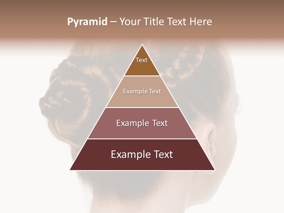 Hairstyle Hair Female PowerPoint Template