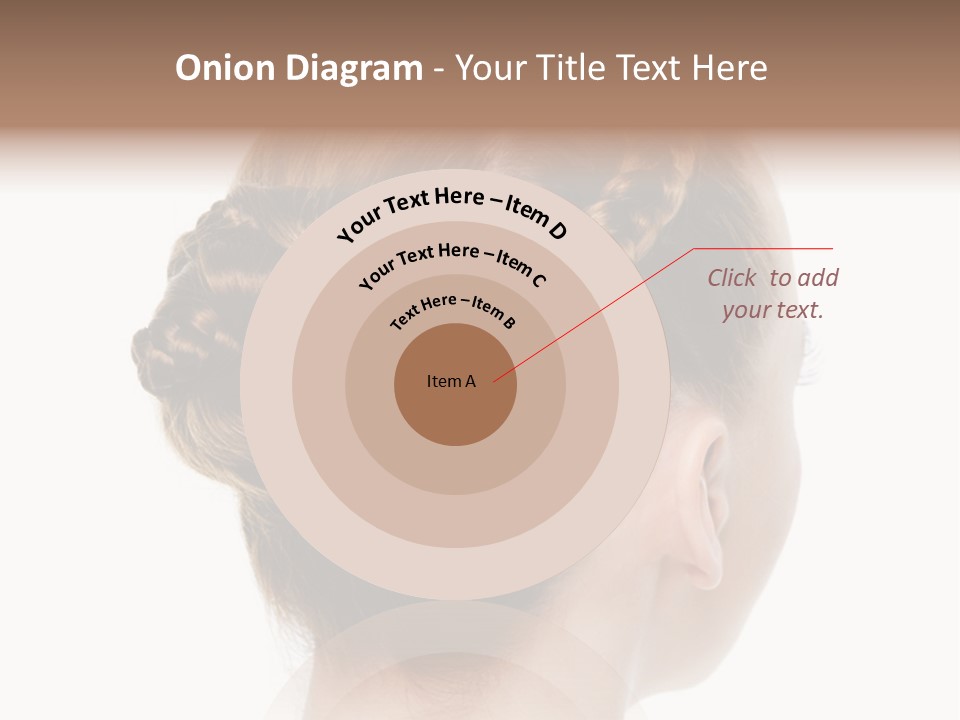 Hairstyle Hair Female PowerPoint Template