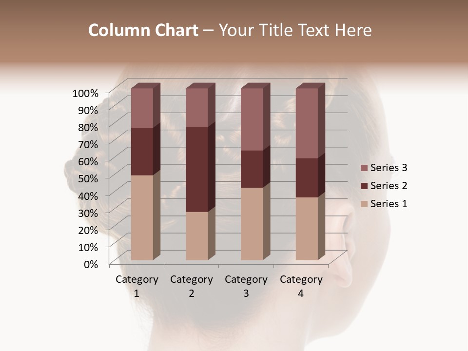 Hairstyle Hair Female PowerPoint Template