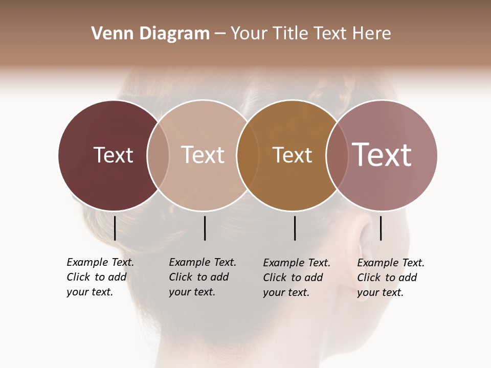 Hairstyle Hair Female PowerPoint Template