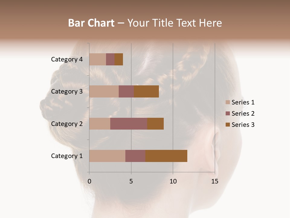 Hairstyle Hair Female PowerPoint Template