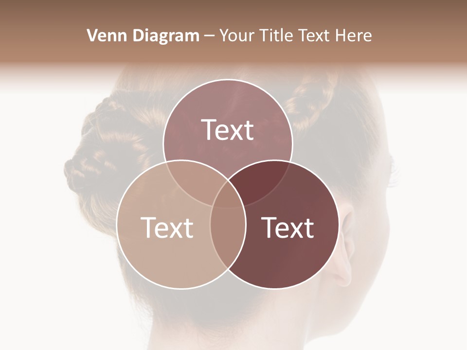 Hairstyle Hair Female PowerPoint Template