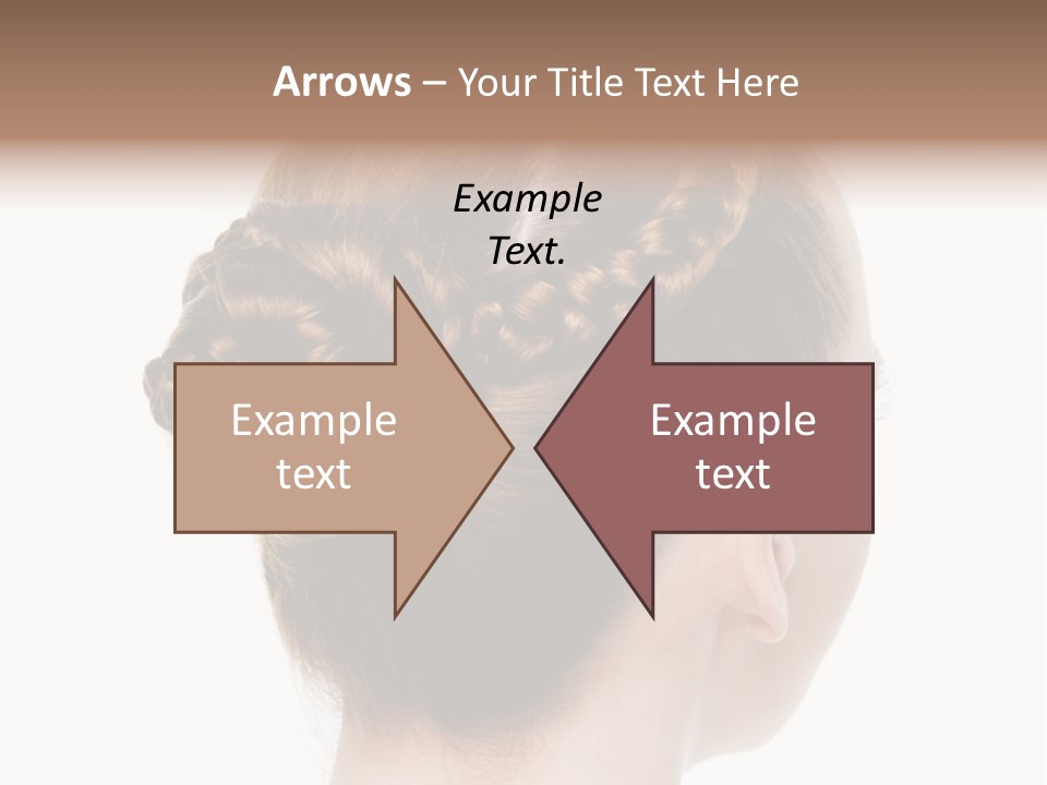 Hairstyle Hair Female PowerPoint Template