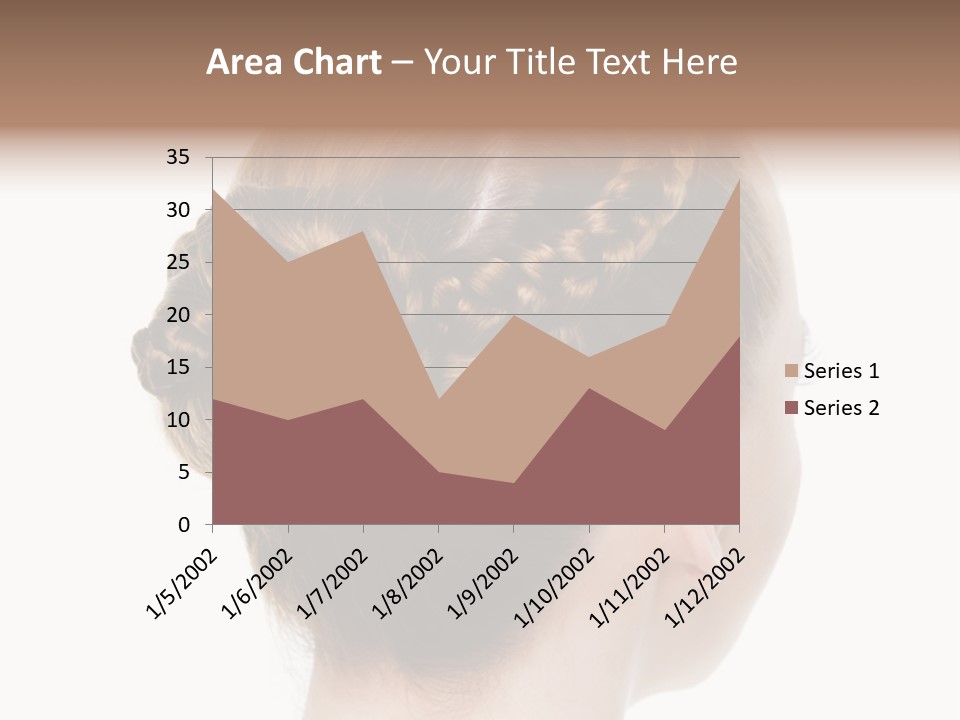 Hairstyle Hair Female PowerPoint Template