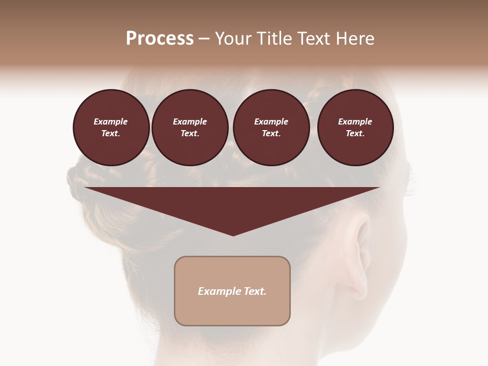 Hairstyle Hair Female PowerPoint Template