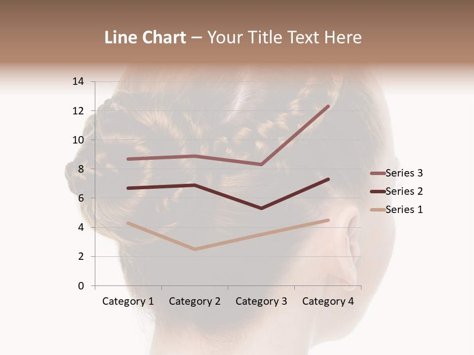 Hairstyle Hair Female PowerPoint Template