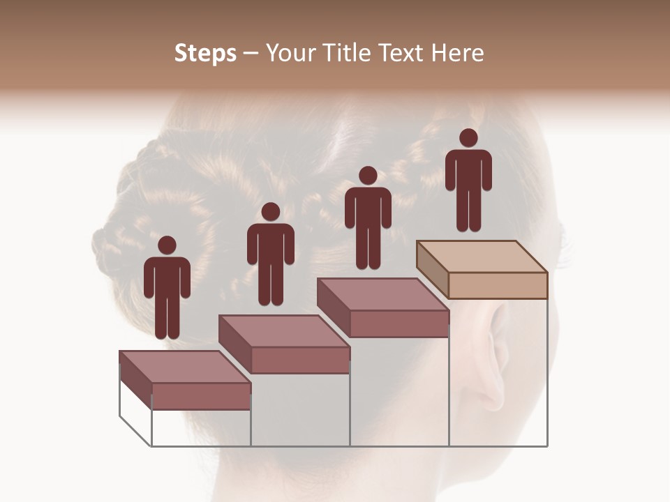 Hairstyle Hair Female PowerPoint Template