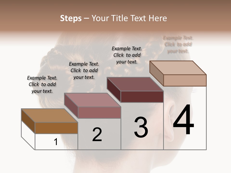 Hairstyle Hair Female PowerPoint Template