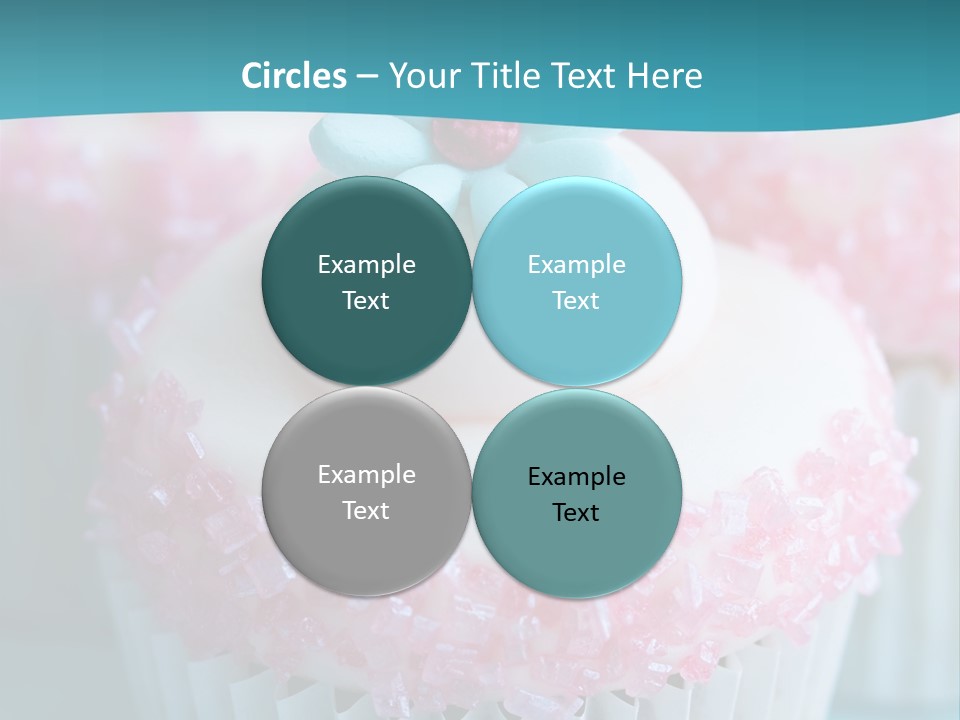 Party Fattening Dessert PowerPoint Template